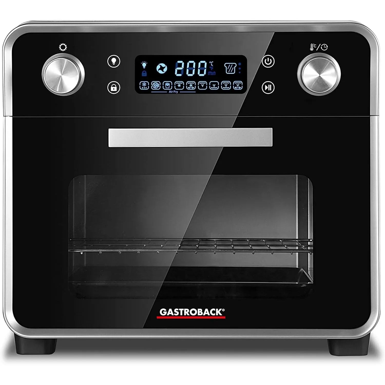 Gastroback Design Oven Air Fry & Pizza: 5-in-1, 1680W, 22L Capacity - Gomix Brands Outlet